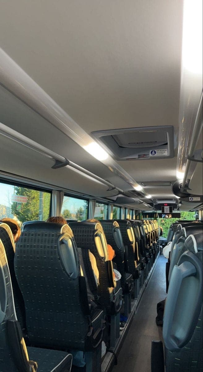 Intérieur confortable du bus