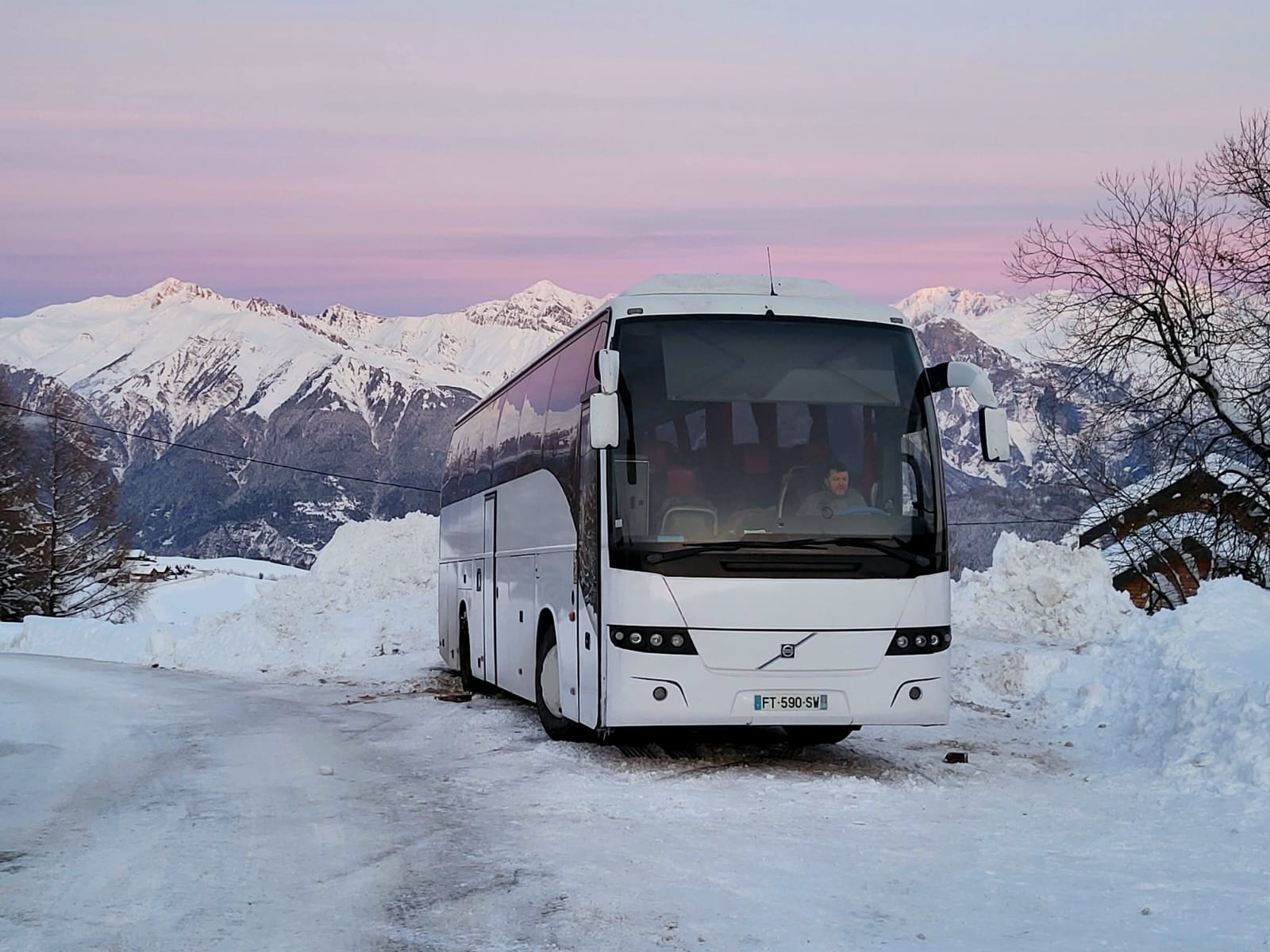 Excursion dans les Alpes en autocar