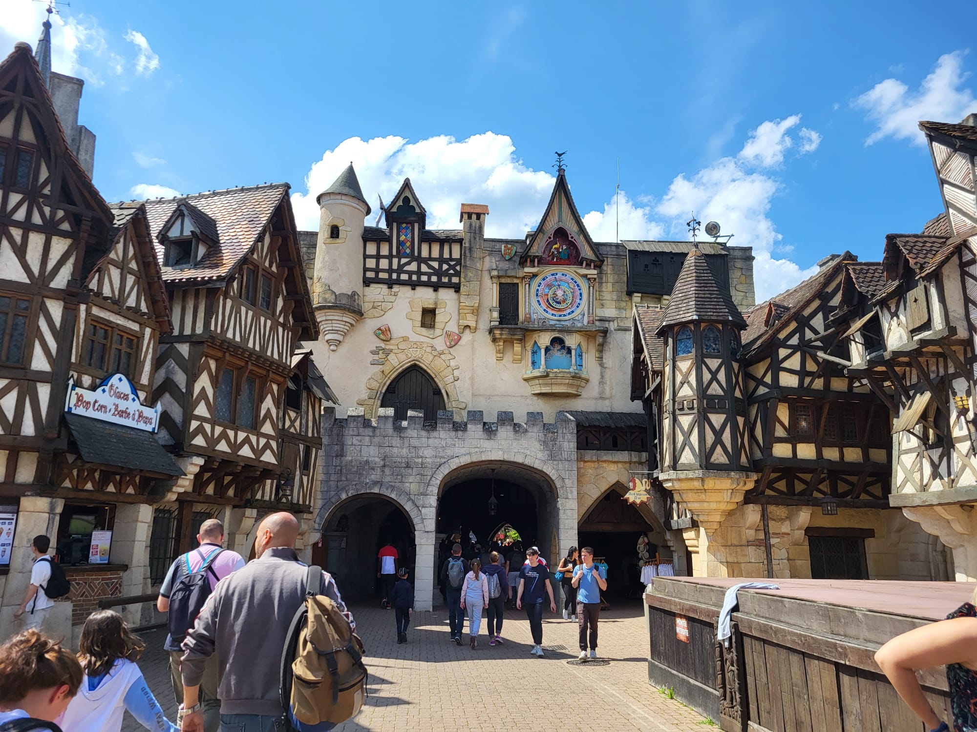Village médiéval Parc Astérix - sortie scolaire parc asterix